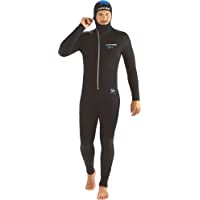 Cressi Diver Man Monopiece Wetsuit- Traje de Buceo de Una Pieza para Hombres- Disponible en 5 mm-7 mm